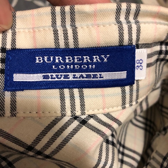 SOLD ❤️Authentic Burberry blue label 3/4 shirt - Picture 3 of 4